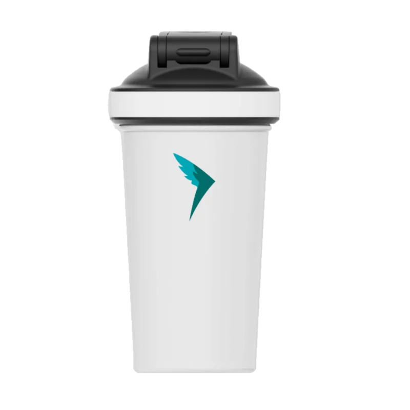 Queal premium shaker with the Queal logo